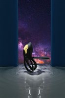 Черное эрекционное виброкольцо Bayek с пультом ДУ 532302