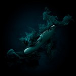 Зеленый вибростимулятор-кролик с функцией нагрева Ares - 24,6 см. 532372