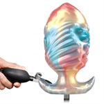 Анальная пробка с функцией расширения Ebon Leviathan - 17,5 см. 532489