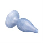 Голубая анальная втулка SILEXD Fantasy Diamond - 9,2 см. 532503