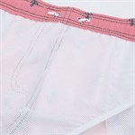 Розовые мужские пляжные шорты с принтом в виде якорей 532545