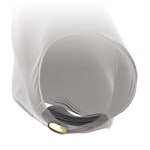 Черный перезаряжаемый вибратор в трусики с пультом ДУ 532619