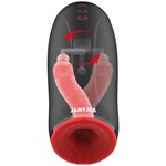 Мастурбатор с эффектом нагрева, маятниковыми движениями и вибрацией 532666