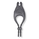 Черное эрекционное виброкольцо с управлением через приложение 532668