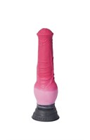 Розовый фаллоимитатор  Пони  - 24,5 см. - фото 52545