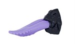Фиолетовый стимулятор  Язык дракона  - 20,5 см. - фото 1394261