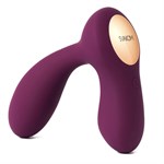 Фиолетовый стимулятор простаты с вибрацией Vicky Violet  - фото 181270