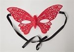Кружевная маска в форме бабочки - фото 79664