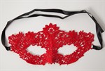 Кружевная маска с цветочным узором - фото 153167
