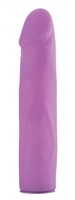 Фиолетовый страпон Deluxe Silicone Strap On 10 Inch - 25 см. - фото 153304