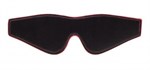 Чёрно-красная двусторонняя маска на глаза Reversible Eyemask - фото 153362