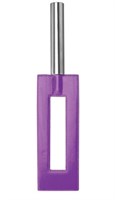 Фиолетовая шлёпалка Leather Gap Paddle - 35 см. - фото 52840