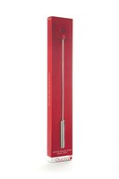 Красная шлёпалка Leather Square Tiped Crop с наконечником-квадратом - 56 см. - фото 52845