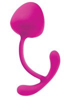 Розовый вагинальный шарик Vee - фото 153559
