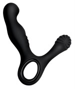 Чёрный стимулятор простаты с вибрацией Revive Prostate Massager - фото 153563