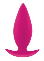 Розовая анальная пробка для ношения INYA Spades Medium - 10,2 см. - фото 181774