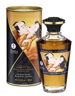 Массажное интимное масло с ароматом карамели - 100 мл. - фото 468682