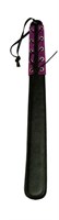 Чёрная шлёпалка Paddel в фиолетовой оплётке - 42 см. - фото 1335907