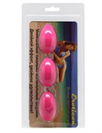 Розовые анально-вагинальные шарики - фото 53535