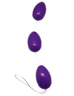 Фиолетовые анально-вагинальные шарики - фото 53537