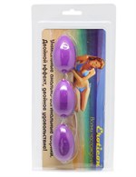 Фиолетовые анально-вагинальные шарики - фото 154496