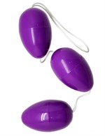 Фиолетовые анально-вагинальные шарики - фото 53536