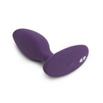 Фиолетовая анальная пробка для ношения Ditto с вибрацией и пультом ДУ - 8,8 см. - фото 80347
