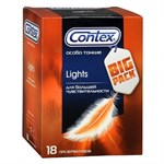 Особо тонкие презервативы Contex Lights - 18 шт. - фото 154932