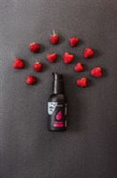 Съедобный лубрикант JUJU Raspberry с ароматом малины - 150 мл. - фото 1431934