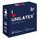 Ультрапрочные презервативы Unilatex Extra Strong - 3 шт. - фото 1395376