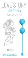 Голубые вагинальные шарики Cleopatra Waterfall Breeze - фото 1167315