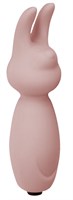 Розовый мини-вибратор с ушками Emotions Funny Bunny Light pink - фото 54483