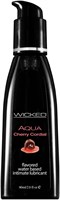 Лубрикант WICKED AQUA Cherry Cordial с ароматом вишневого ликера - 60 мл. 64386 - фото 54497