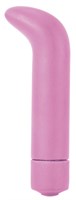 Розовый вибратор The Gee - 10,5 см. - фото 1167473
