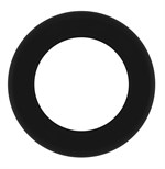 Чёрное эрекционное кольцо Cockring No.39  - фото 1361373