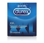 Презервативы увеличенного размера Durex XXL - 3 шт.  - фото 54553