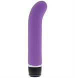Фиолетовый вибратор PURRFECT SILICONE CLASSIC G-SPOT PURPLE - 17,5 см. - фото 156402