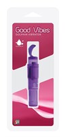 Фиолетовый клиторальный стимулятор-ракета с дельфином GOOD VIBES DOLPHIN VIBRATOR 64892 - фото 137540