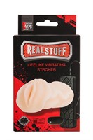 Мастурбатор-вагина REALSTUFF VIBRATING MASTURBATOR PUSSY с 10 режимами вибрации 64985 - фото 54673