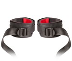 Манжеты на запястья с ремнями для крепления Buckled Hand Restraints 65337 - фото 54951