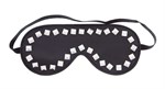 Маска из полиуретана Studded Eye Mask с квадропуклями - фото 156956