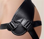 Кожаный пояс харнесс премиум класса WOMAN LONG(S) с 3 насадками 67008