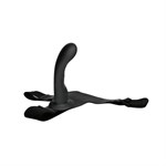 Страпон с изогнутой головкой Ultra Harness Curvy Dildo - 15,8 см. - фото 55790