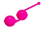 Ярко-розовые вагинальные шарики Kegel Tighten Up III - фото 82161