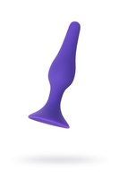 Фиолетовая анальная втулка Toyfa A-toys - 10,2 см. - фото 1396424