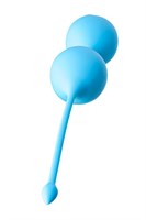 Голубые вагинальные шарики Toyfa A-toys - фото 82254