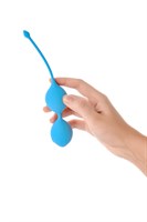 Голубые вагинальные шарики Toyfa A-toys - фото 1361621