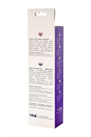 Фиолетовый фигурный вибратор - 17 см. - фото 158628