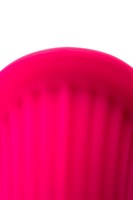 Розовый вибратор с шаровидной головкой - 20 см. - фото 158687