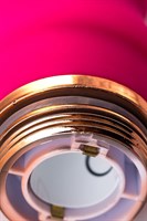 Розовый вибратор с шаровидной головкой - 20 см. - фото 82305